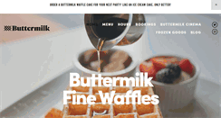 Desktop Screenshot of buttermilkfinewaffles.com